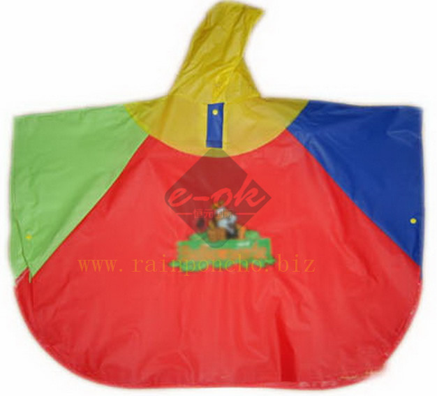 Kids Rain Poncho 003